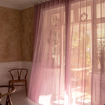 Indlæs billede til gallerivisning Gardiner efter mål, florlette gardiner, skræddersyede gardiner, gardiner på specialmål