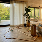 Indlæs billede til gallerivisning Gardiner efter mål, køb gardiner på mål, skræddersyede gardiner, gardiner på specialmål, anddrape arne aksel, design gardiner, fischer