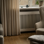 Indlæs billede til gallerivisning Gardiner efter mål, køb gardiner på mål, skræddersyede gardiner, gardiner på specialmål, anddrape arne aksel, design gardiner, fischer