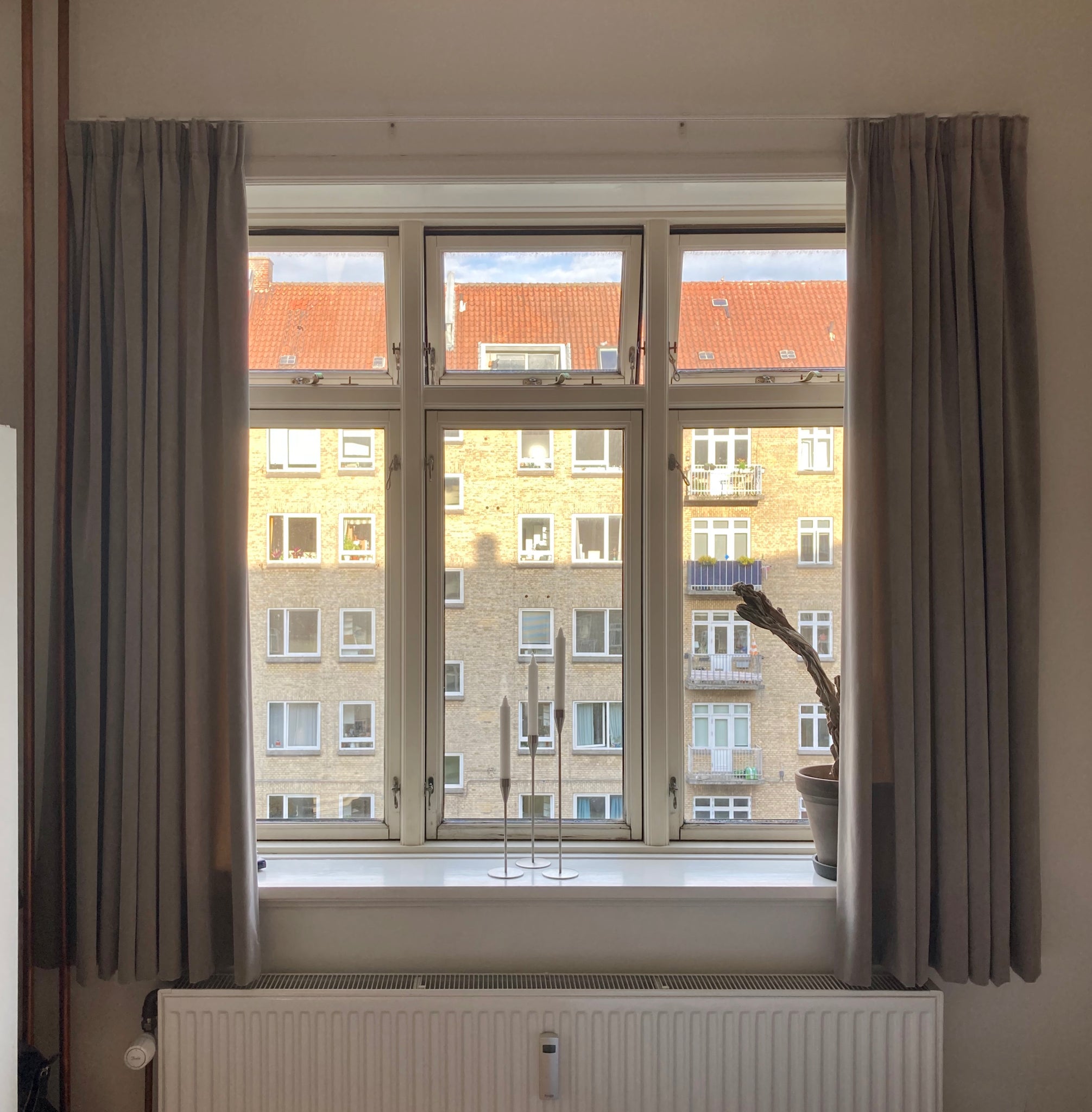 Opmåling - Gardiner fra loft/væg til vindueskarm eller radiator
