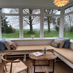 Indlæs billede til gallerivisning hynder på mål, læderhynder, læderhynde på specialmål, skræddersyet hynde
